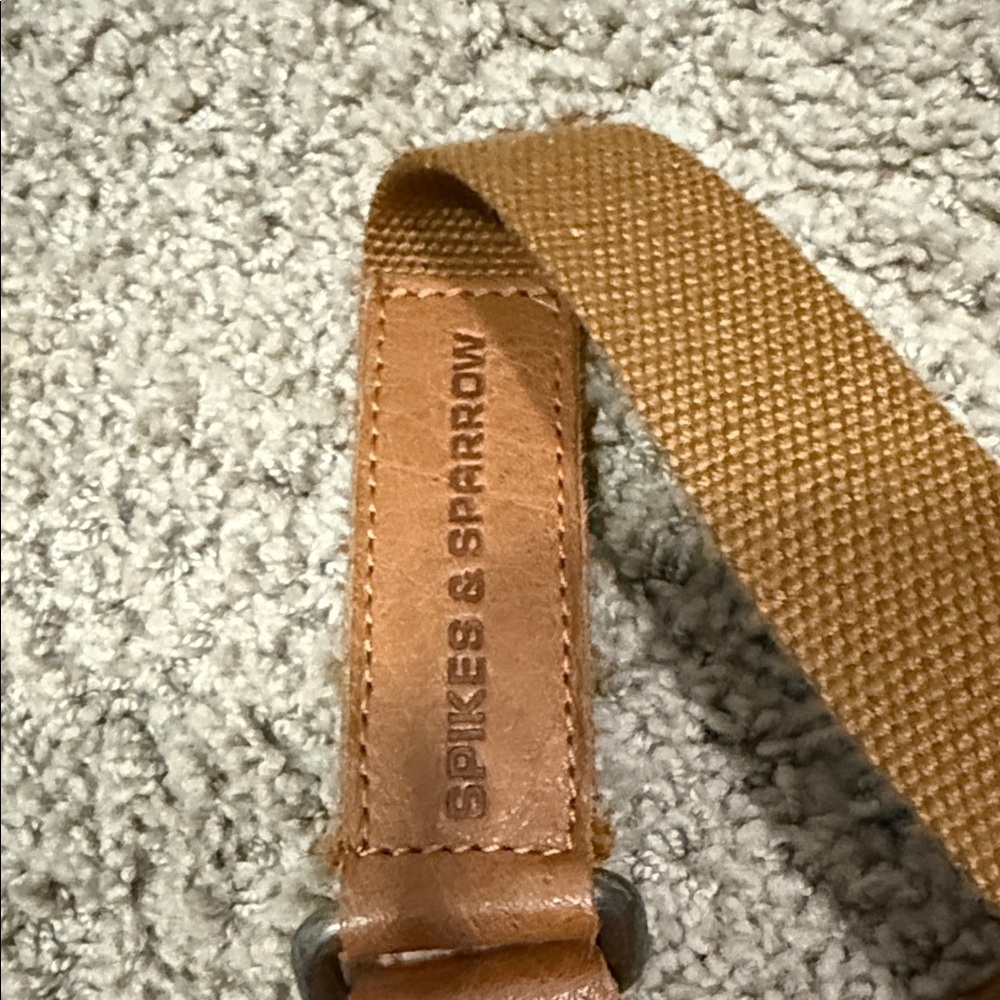 Spikes and sparrow Tan Leather Belt Bag - Picture 2 of 5